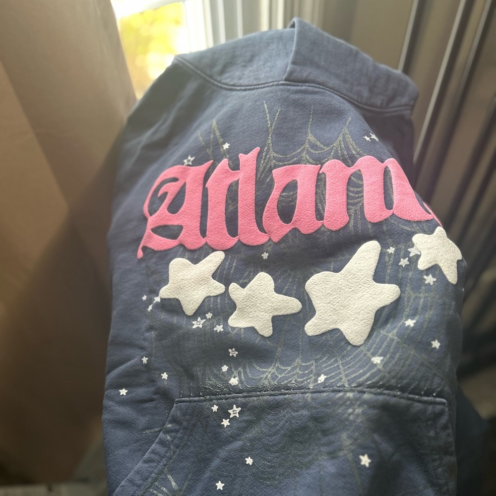 Sp5der hoodie size large brand new